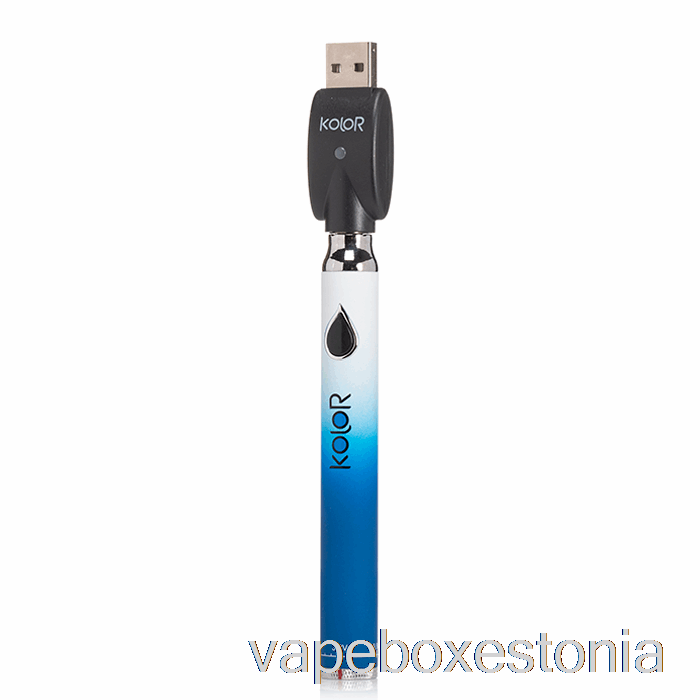 Vape Box Estonia Leaf Buddi Kolor Twist Slim 650mah Aku Sinine